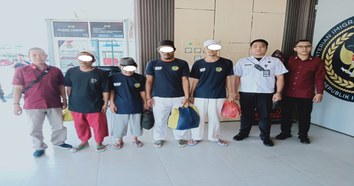 Empat Warga Binaan Baru Tiba, Lapas Narkotika Karang Intan Siapkan Pengawasan Maksimal