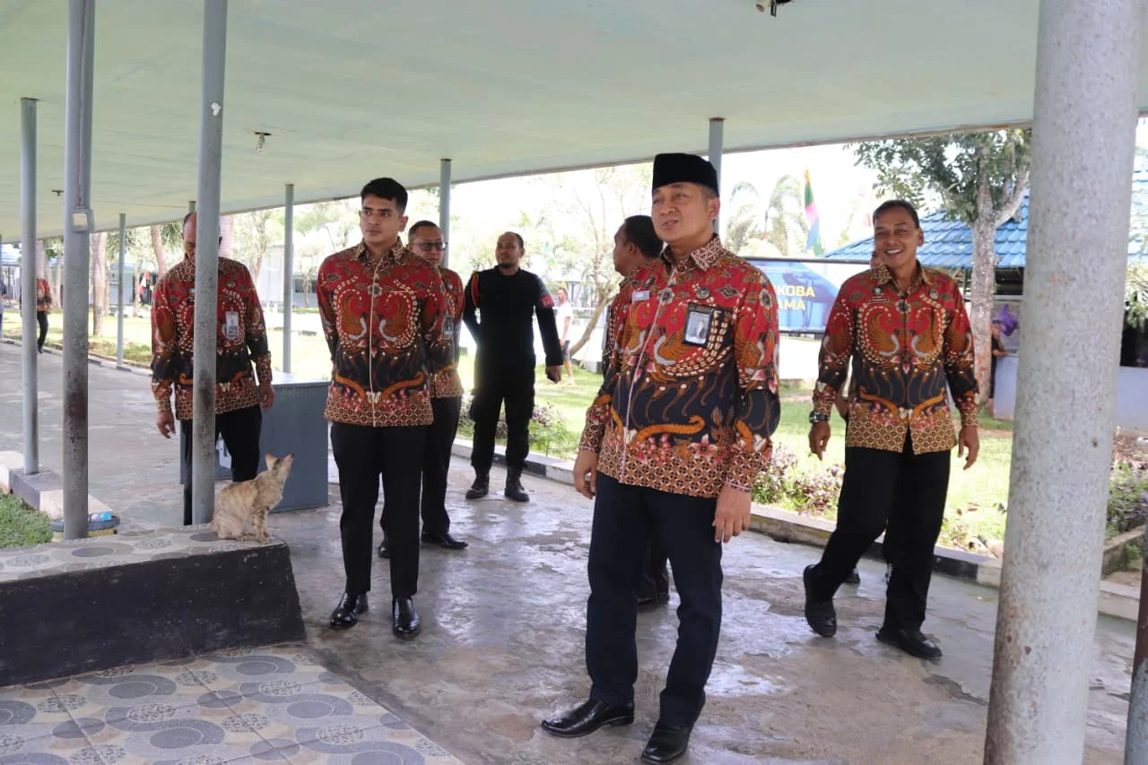 Petugas Lapas Narkotika Karang Intan Lakukan Pengecekan Menyeluruh Blok Hunian