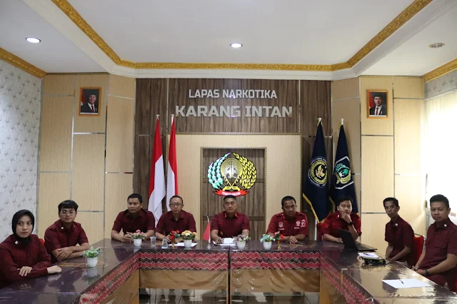 Sosialisasi SPIPT Terintegrasi, Lapas Narkotika Karang Intan Siap Terapkan Sistem Pengendalian Internal Pemerintah