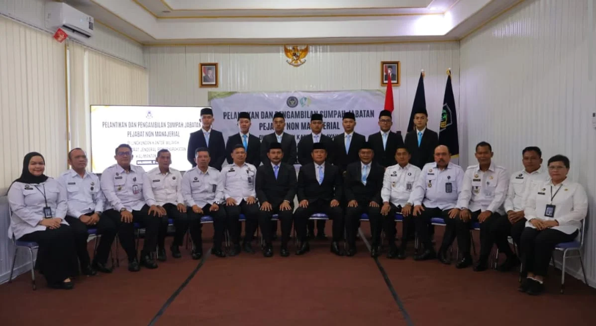 Muhammad Saleh Dari Lapas Narkotika Karang Intan Resmi Dilantik Pejabat Non-Manajerial