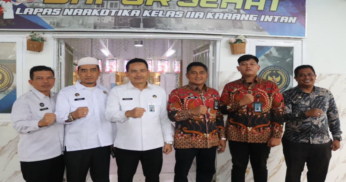 Nugroho Lakukan Monev Dapur Sehat, Tegaskan Pentingnya Pangan Bergizi bagi Warga Binaan