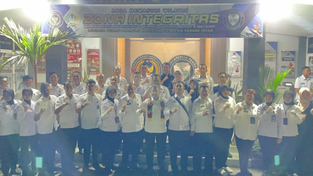 Direktur Tekforma Ditjenpas Kunjungi Lapas Narkotika Karang Intan, Tinjau Infrastruktur Digital dan Pelayanan Publik Pemasyarakatan