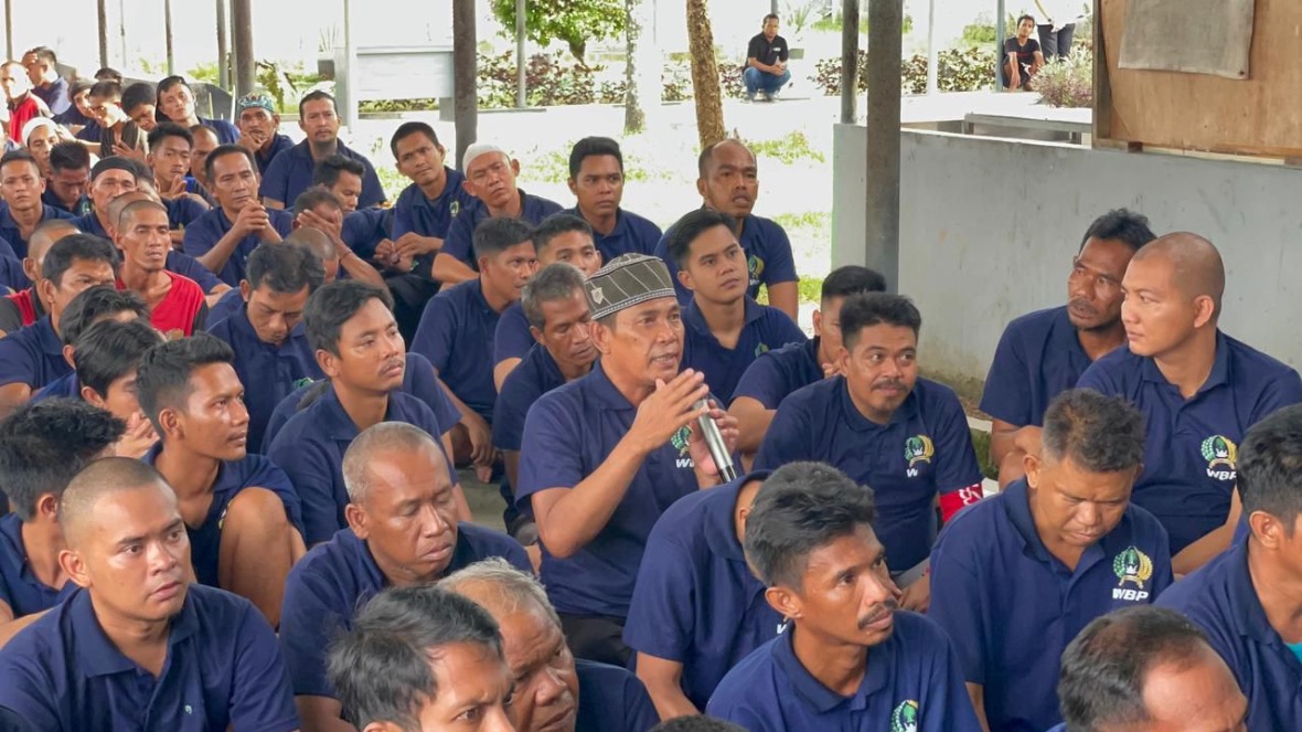 Tak Ada Kata Terlambat Untuk Belajar, Kalapas Narkotika Karang Intan Dorong Warga Binaan Ikuti Program Pendidikan